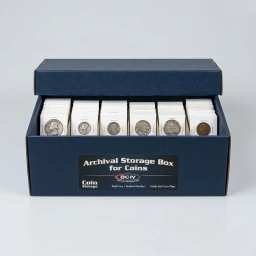 BCW Archival Storage Box for Coins