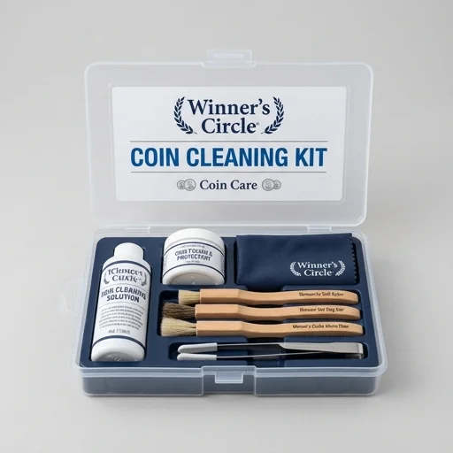 Winner's Circle Coin Cleaning Kit