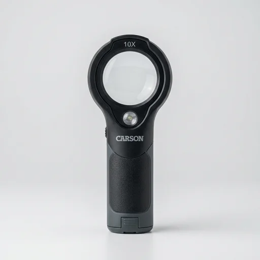 Carson MagniView 10x LED Magnifying Loupe
