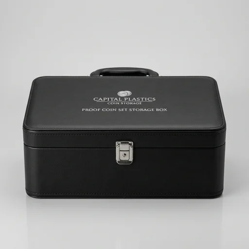 Capital Plastics Proof Coin Set Storage Box