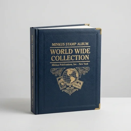 Minkus Stamp Album: World Wide Collection