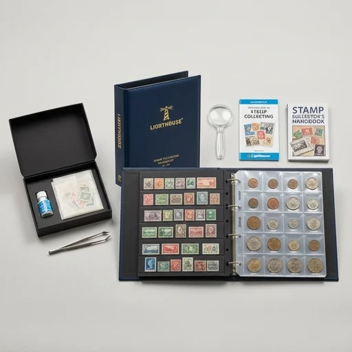 Lighthouse Stamp Collecting Starter Kit